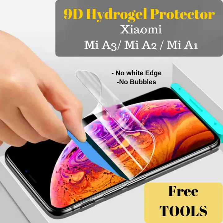 Xiaomi Mi A3 Cc9e Mi A1 Mi A2 Hydrogel Soft Nano Screen Protector Film Lazada