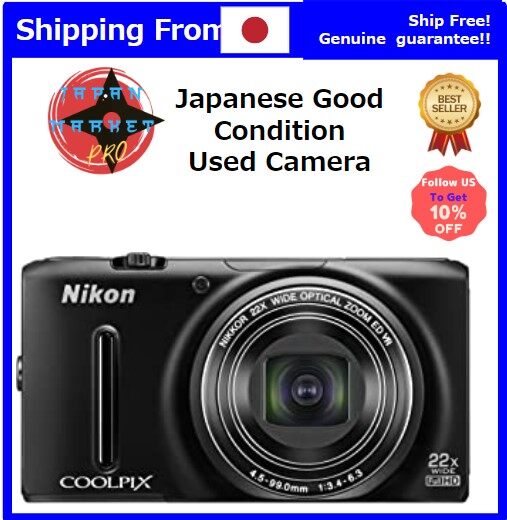 Japanese Used Camera]Nikon Digital Camera Coolpix S9500 Optical 22