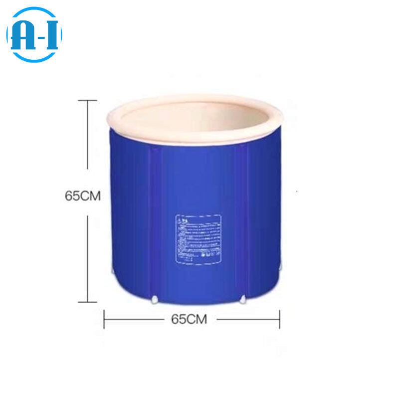 AI Inflatable Bathtub Portable Bathtub Sauna Foldable Hot Tub in Small
