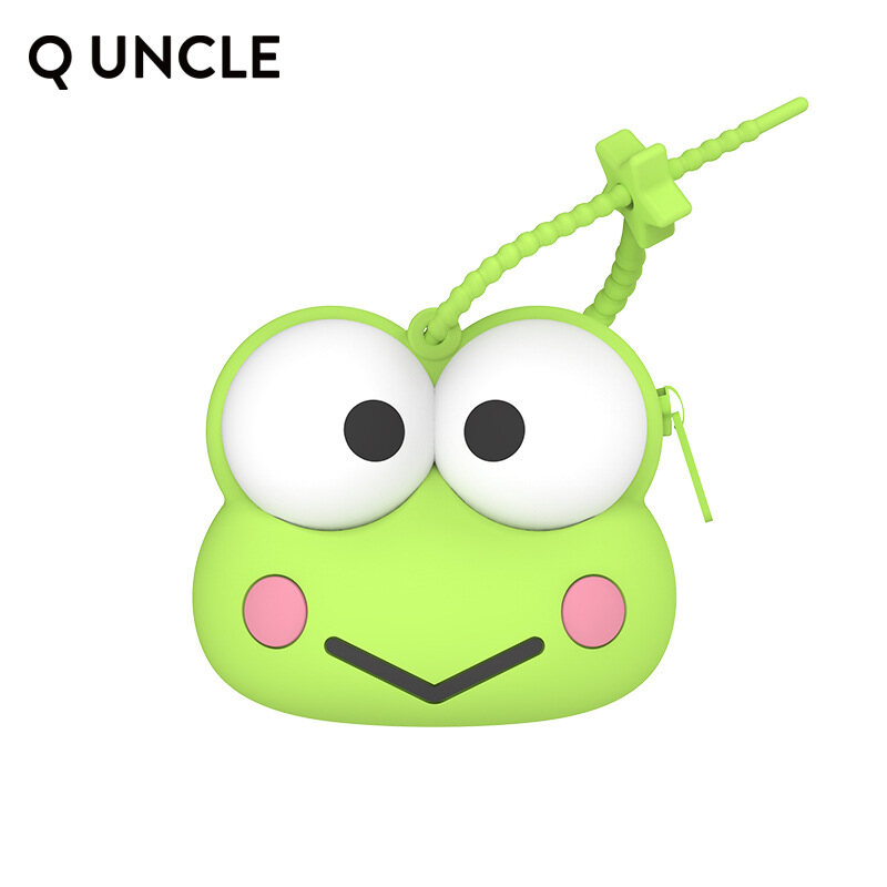 Cartoon Sanrio Mini Silicone Coin Purse Kuromi Melody Cinnamoroll Hanging Headset Lipstick Storage Bag