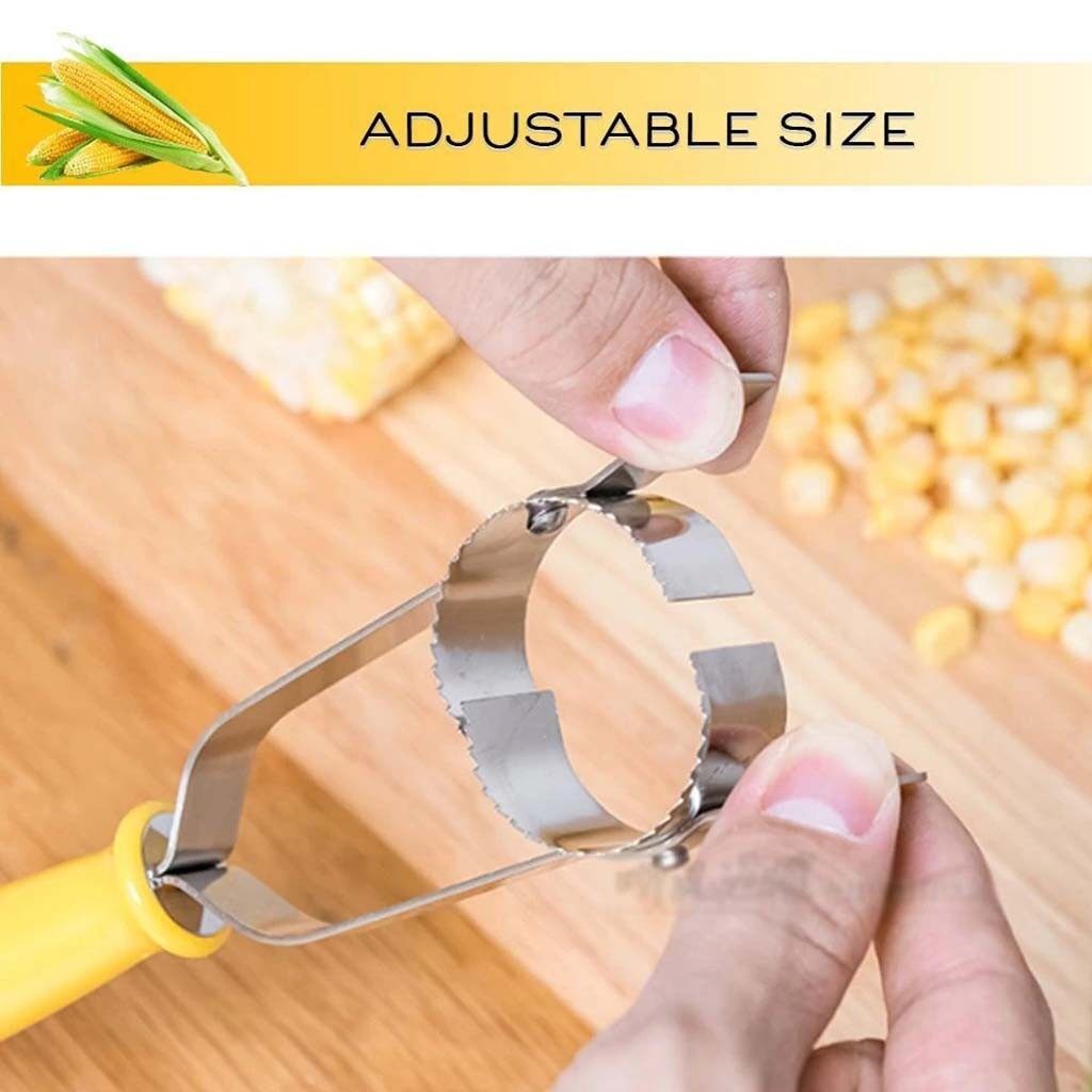 Home Kitchen Gadgets Fruit Vegetable Tools Kitchen Gadge Corn Peeling Artifact Kitchen Stripper Cutter Peeler Vegetable Cutter