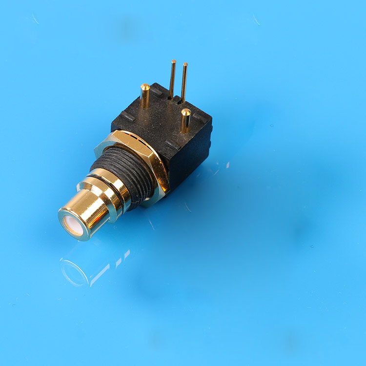 Gold-plated RCA Holder DAC Decoder Socket Digital Coaxial PCB Board Socket