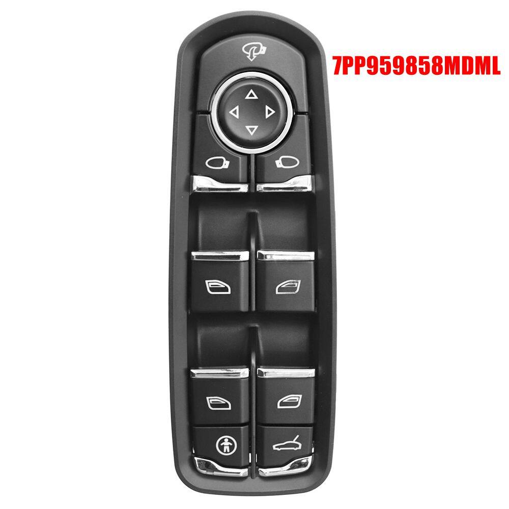 7pp959858aedml 7pp959858rdml 7pp959858mdml window switch power left front for Porsche Cayenne Macan Panamera 2011-2017