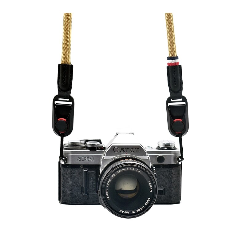 [HOT W] Nylon Rope Sling Multifunctional Quick Release Neck Shoulder Strap For Fujifilm Olympus Panasonic Leica DSLR Mirrorless Camera