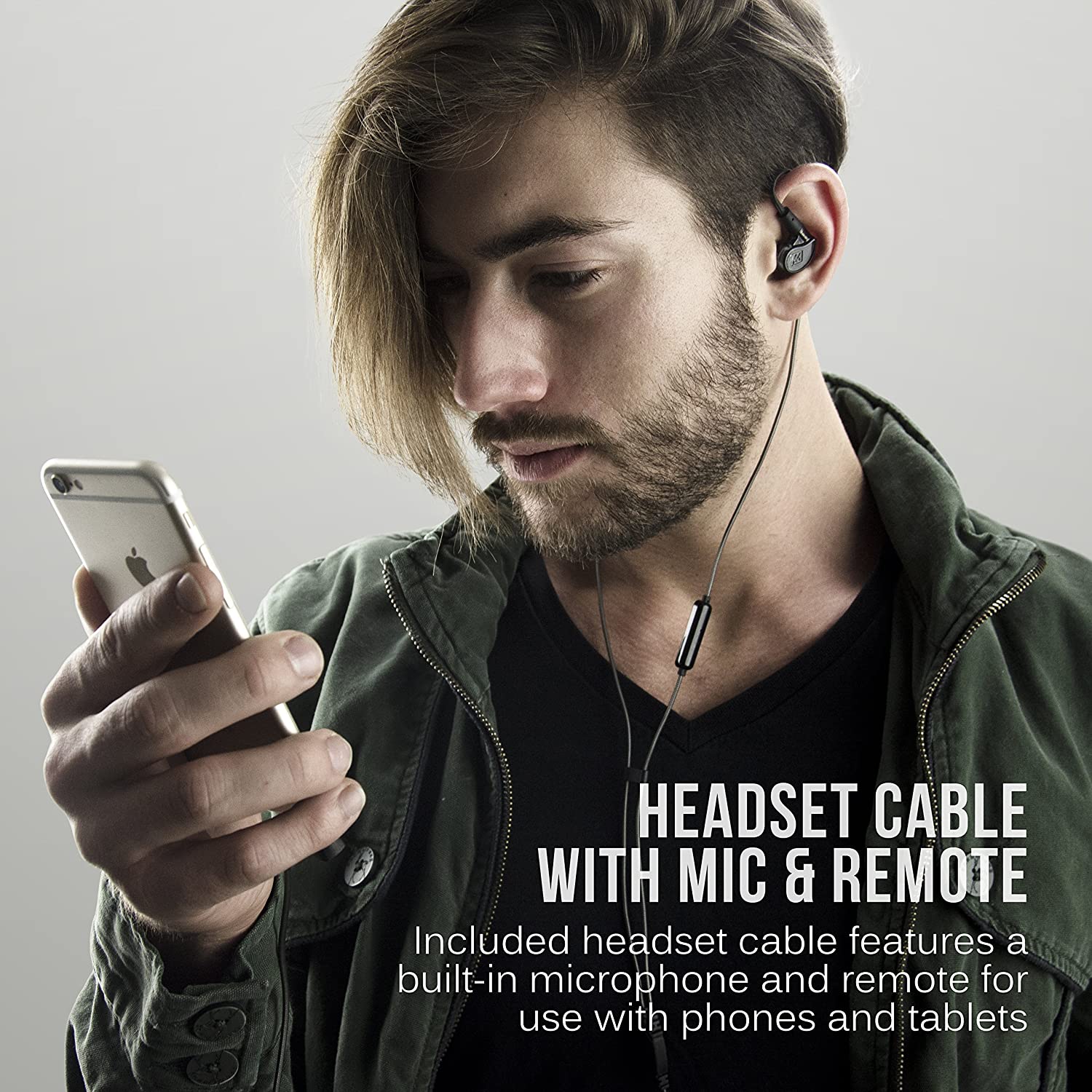 MEE Audio M6 PRO G2 Clear In-Ear Monitor Earphones – Noise Isolating, Detachable Cable, 3.5mm, 16 Ohm