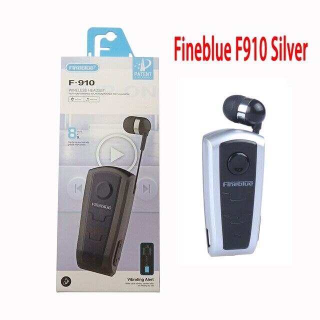 Bluetooth F910 Portable Business Fashion Wireless Bluetooth 5.0 Earphone Headset In-Ear 10 Hours Calls Time