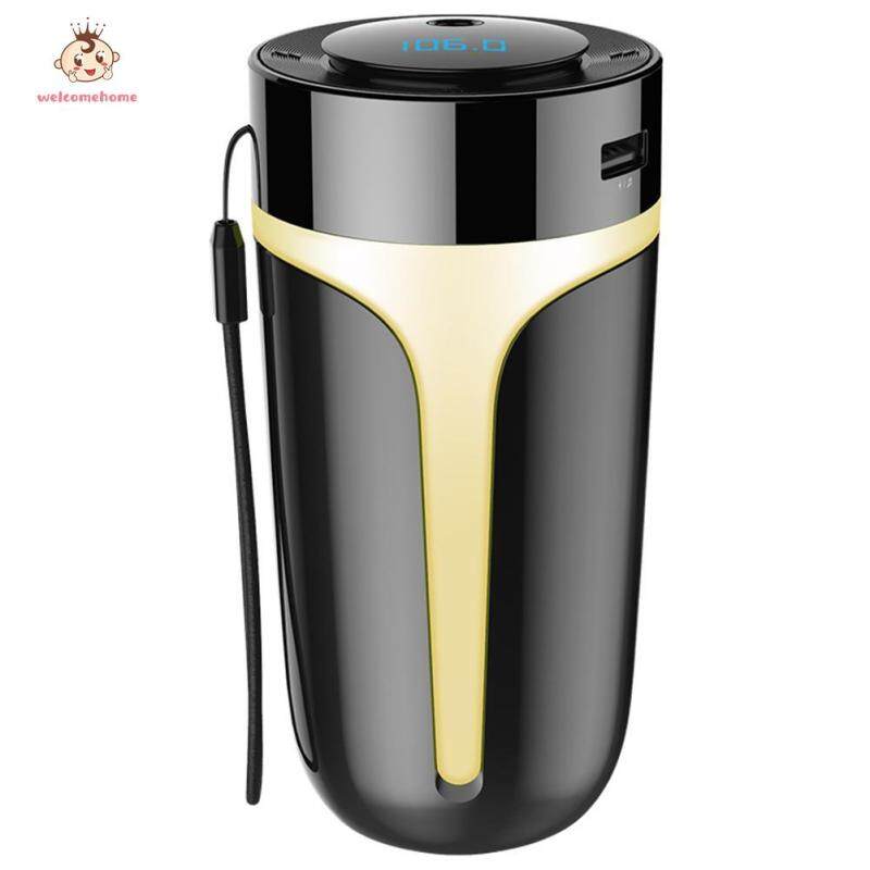 【welcomehome】S10 Car Air Humidifier BT 5.0 Wireless Handsfree Kit FM Transmitter MP3 Player USB Charger Singapore