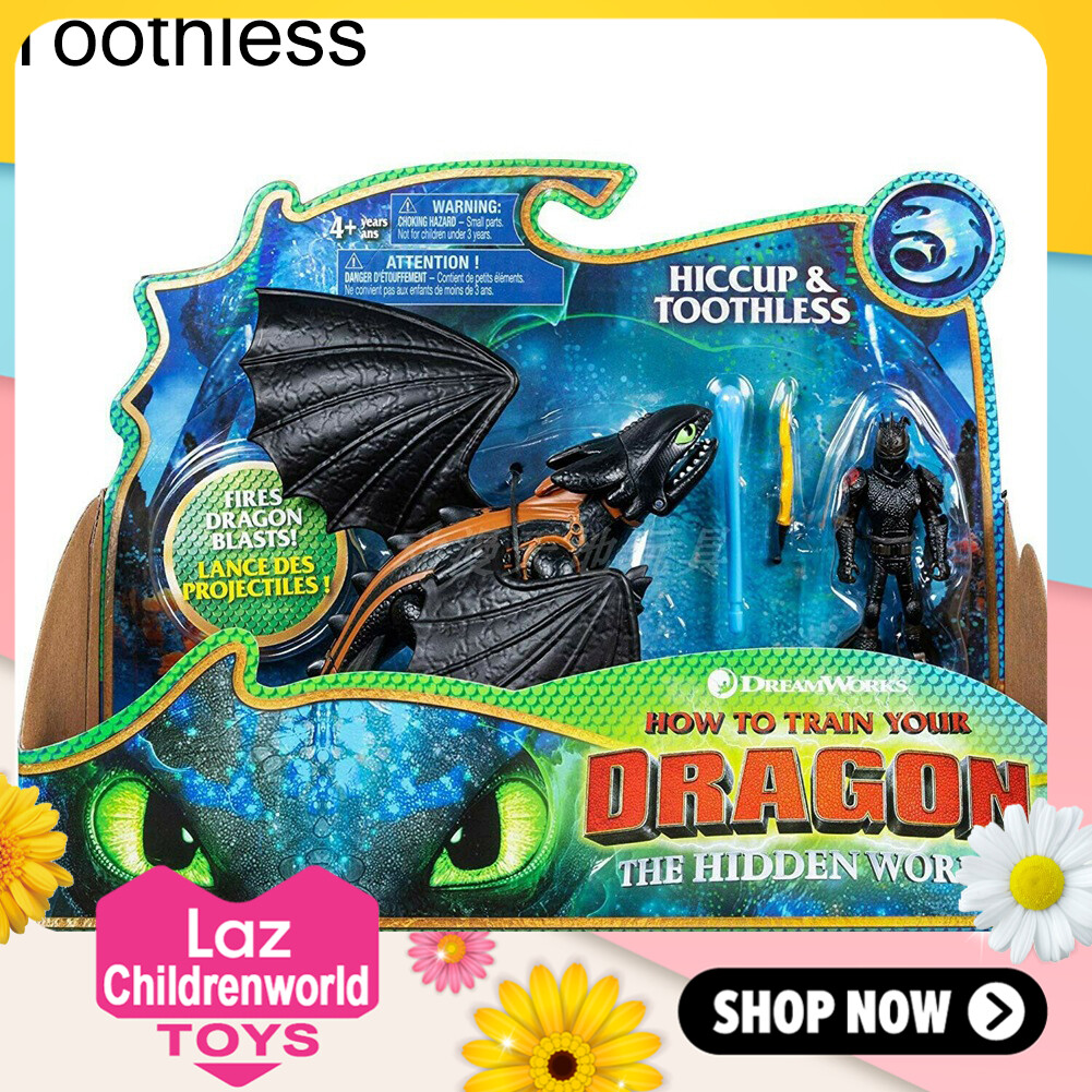 Childrenworld How to Train Your Dragon Toothless Light Fury Hiccup Figure Doll Toy Kids Gift