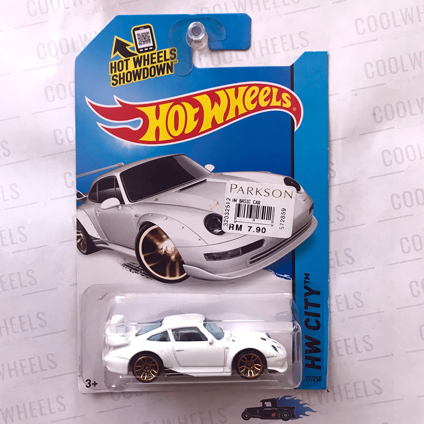 Hot Wheels 1/64 - Porsche 993 GT3 - Série Eurospeed #4/5 Urban Outlaw - Neuf Boîte Fermée