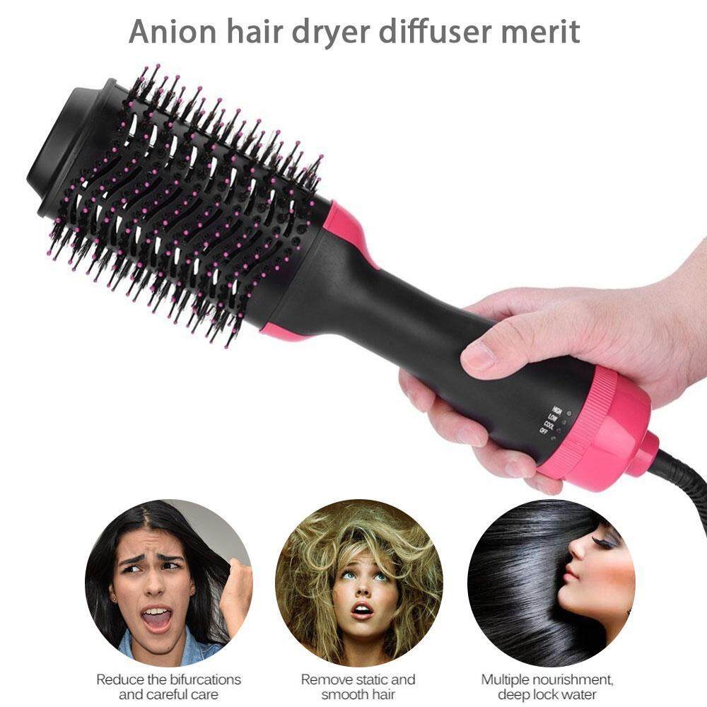 EterSummer Hot Air Comb Brush Set, One Step Hair Dryer & Curly Hair