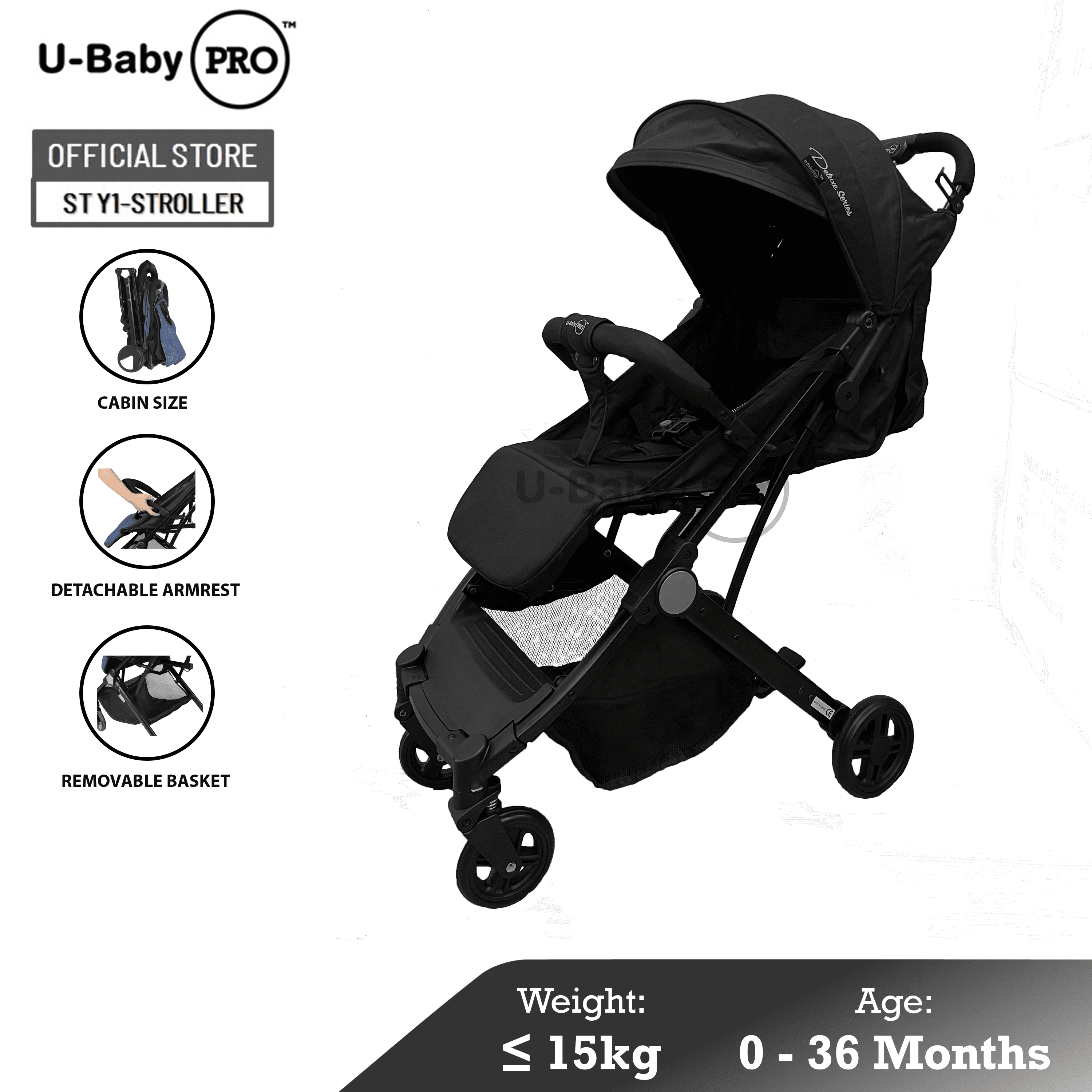 Stroller baby best sale does cabin size