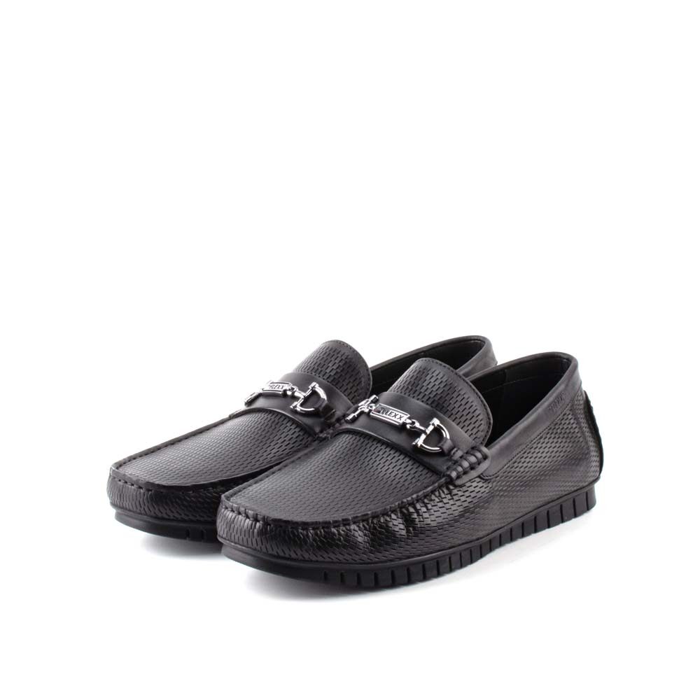 THE FLEXX Men's Leather Slip-On Moccasin Shoes -TF7233-HJ1-1