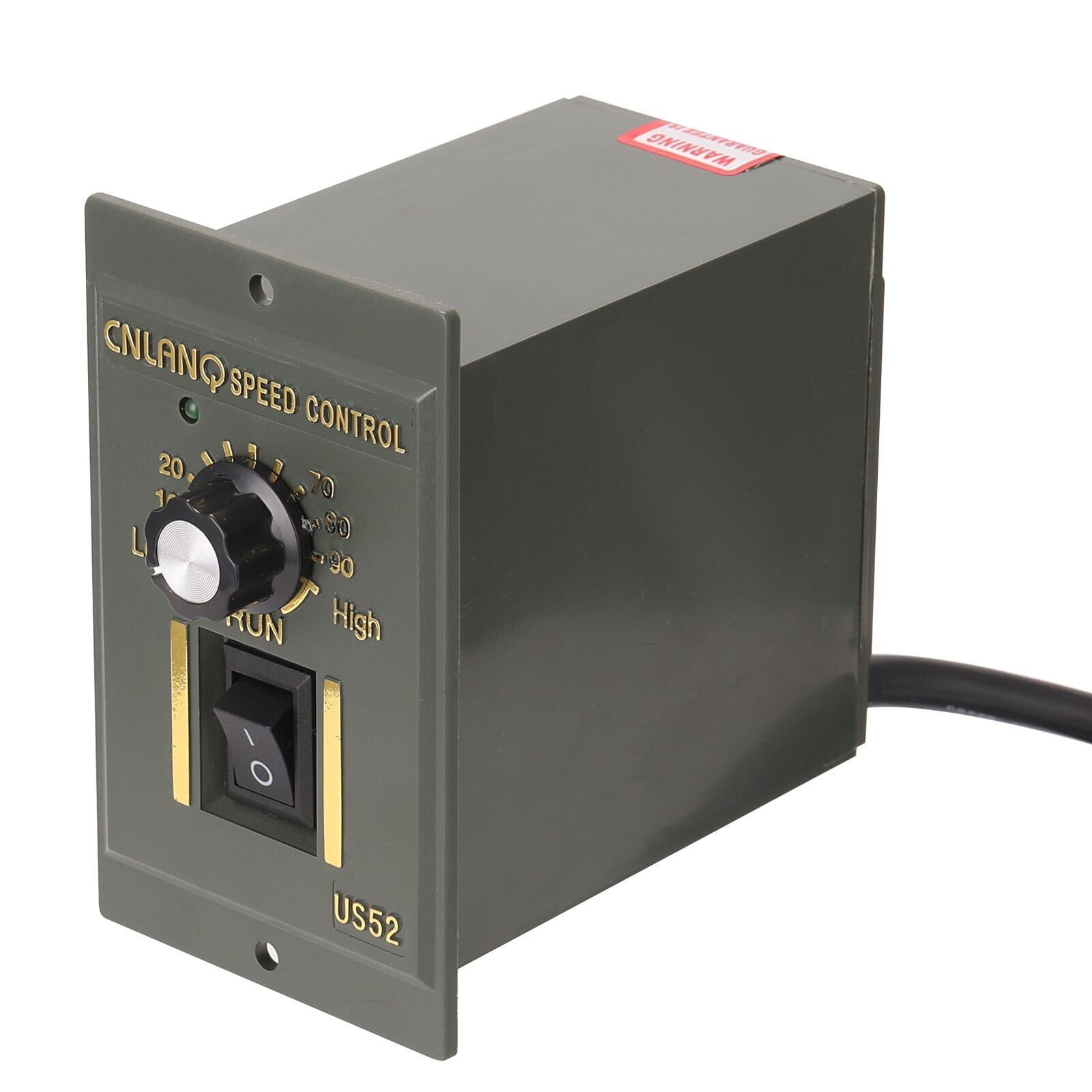 400W AC220V ABS Speed Controller Motor Speeds Pinpoint Regulator Control Device With Indicator Light Forward And Backward Motor