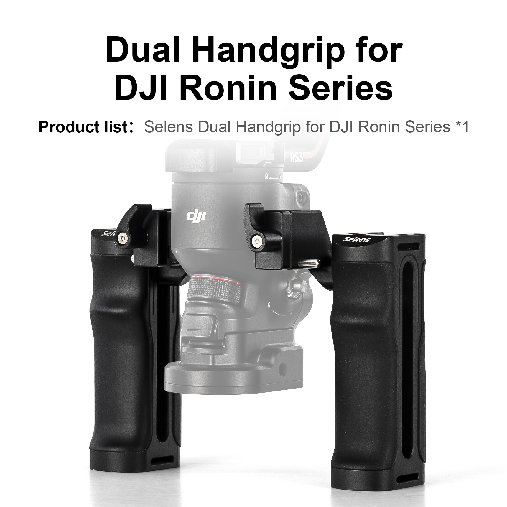 Selens Dual Handle Grip For DJI RS2/RSC2/RS3 Camera Gimbal Accessories ...