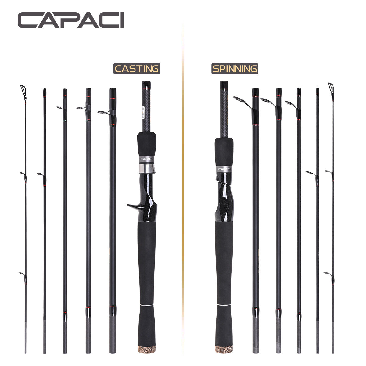 Compact Fishing Pole - Packrod® Cast