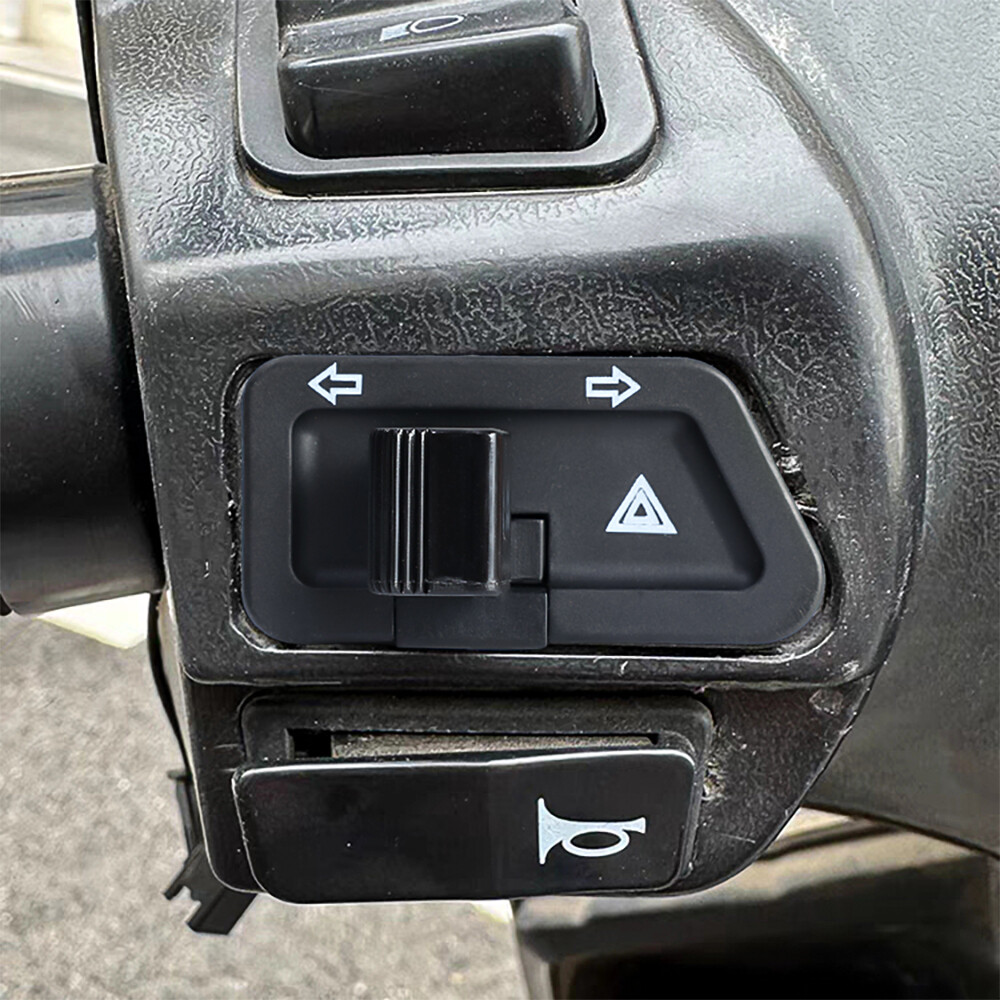 Tín hiệu báo rẽ nút công tắc 3 pin đôi đèn flash nút cho GY6 125cc 150cc Phụ tùng xe tay ga thay thế dễ dàng để cài đặt