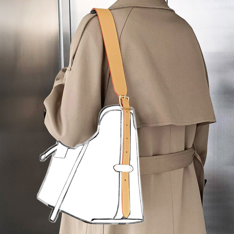 Evertoner Dây đeo túi da bò có thể điều chỉnh cho lv-carryall Túi dây đeo vai có thể điều chỉnh thay thế nách thắt lưng túi Túi Đeo Vai Dây đeo túi S
