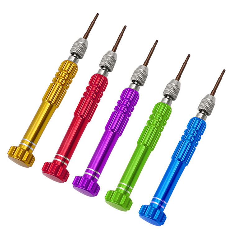 【Ready Stock】Precision Screwdriver Set T5 T6 Phillips Torx Screwdriver 5 In 1 Mini Screwdriver Set Repair Tool