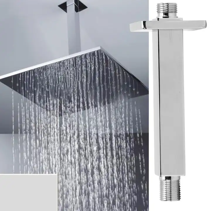 Stainless Steel Shower Arm G1 2in Thread Quick Installation For Concealed Head Lazada Ph Stainless Steel Shower Arm G1 2in, Shower Arm Installation