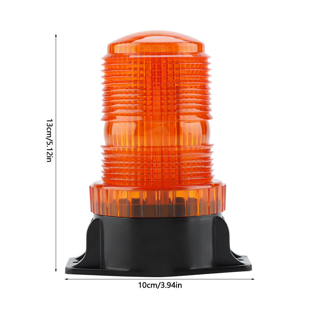 30 LEDs Amber Flashing Rotating Bulb Strobe Forklift Warning Light 10-110V HOT