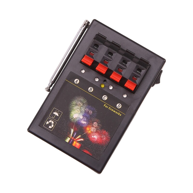 Firework Firing System 4CH Smart Wireless Remote Safety Igniter Electroni Wire