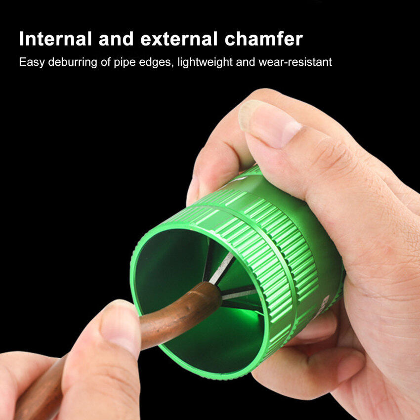 Deburring Tool For Copper PVC Pipe Cleaner 1 Piece Pipe Reamer Tool [Plumbers Efficient Helper