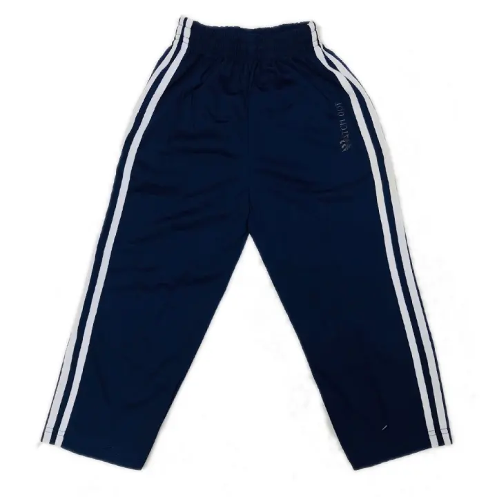 navy blue school track pants