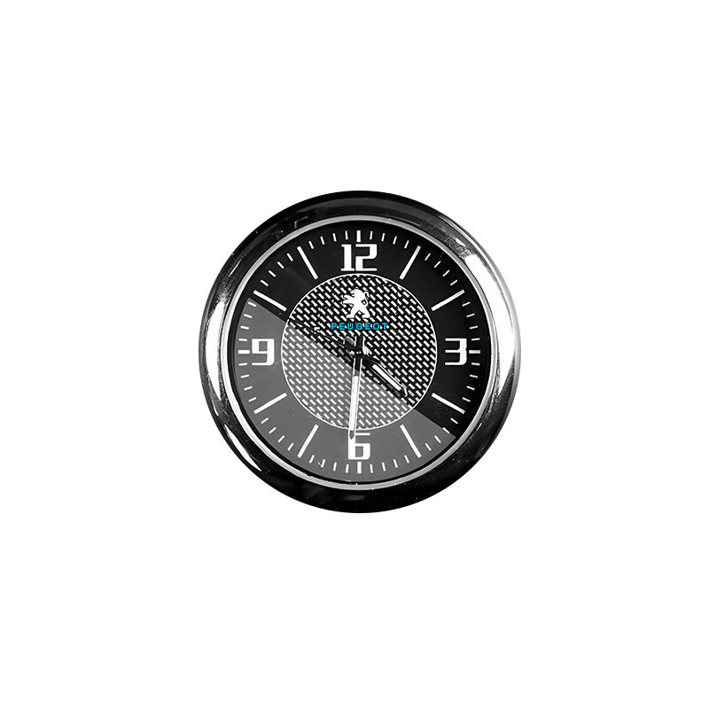 Car luminous quartz clock suitable for peugeot 205 301 308s 309 406 605 607 3008 807 rcz luminous display electronic clock