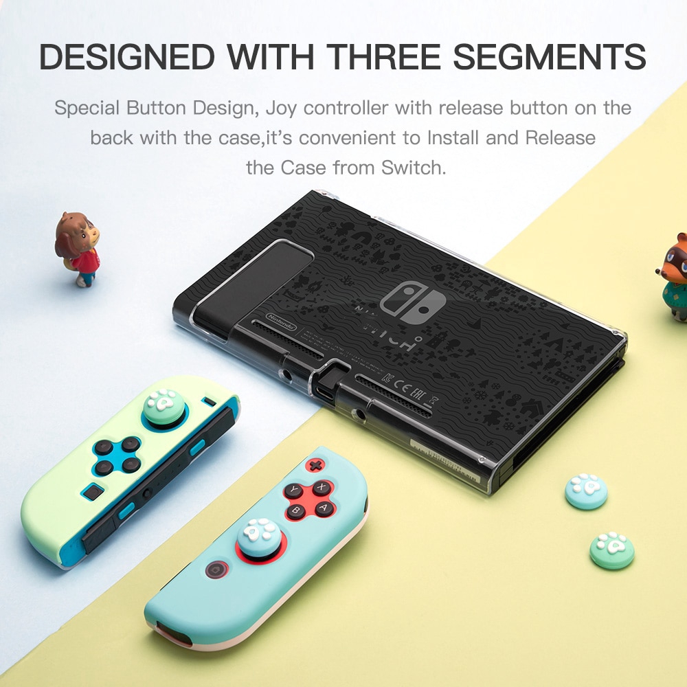 Ốp Lưng Cho Nintendo Switch Ốp Lưng Công Tắc NS NX Animal Crossing Phụ Kiện Nắp Joy Con