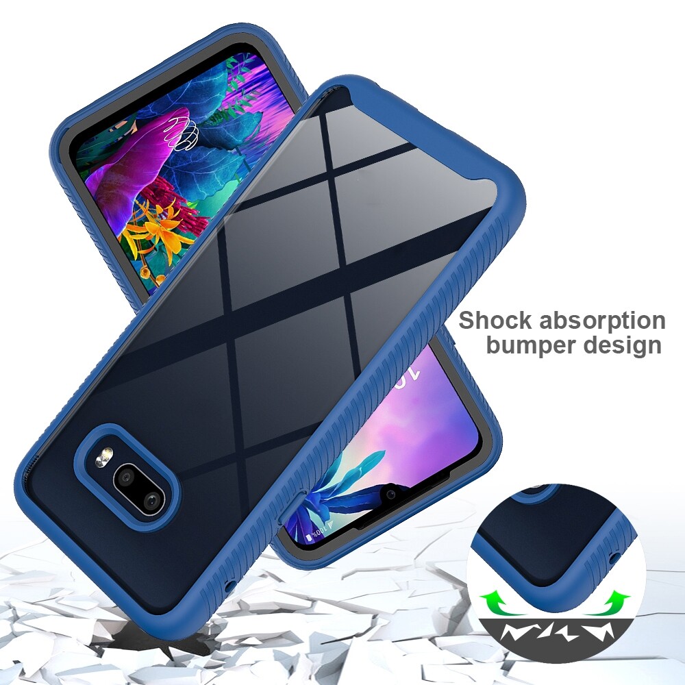 Ốp Bảo Vệ PC Chống Sốc Dòng Màu Trơn Cho LG V50S ThinQ 5G / G8X ThinQ Starry Sky + TPU