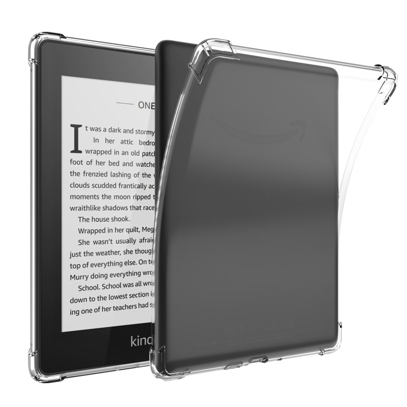 Transparent tpu case for amazon kindle 2022 6.0'' kindle paperwhite 5 2021 6.8'' kindle paperwhite 4 3 2 1 ebook shaockproof tablet case kindle oasis 2 3 7'' back cover case
