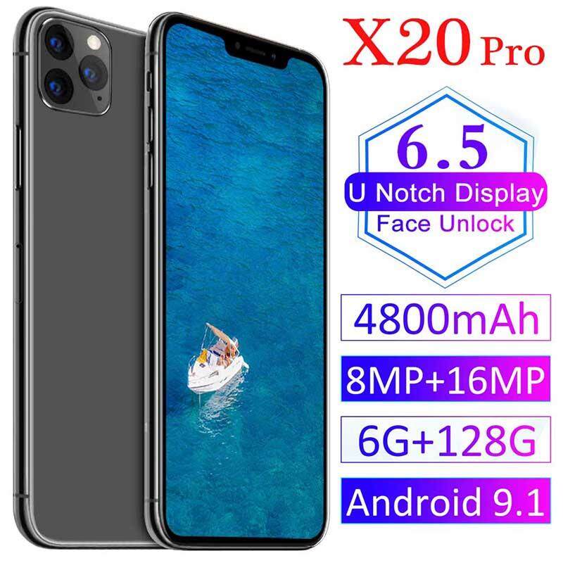 X20 Pro Original Oem Set 6gb Ram 128gb Rom Smartphone 4800mah Support For Pubg Octa Core 18mp 6 5 Full Screen Game Machine Lazada