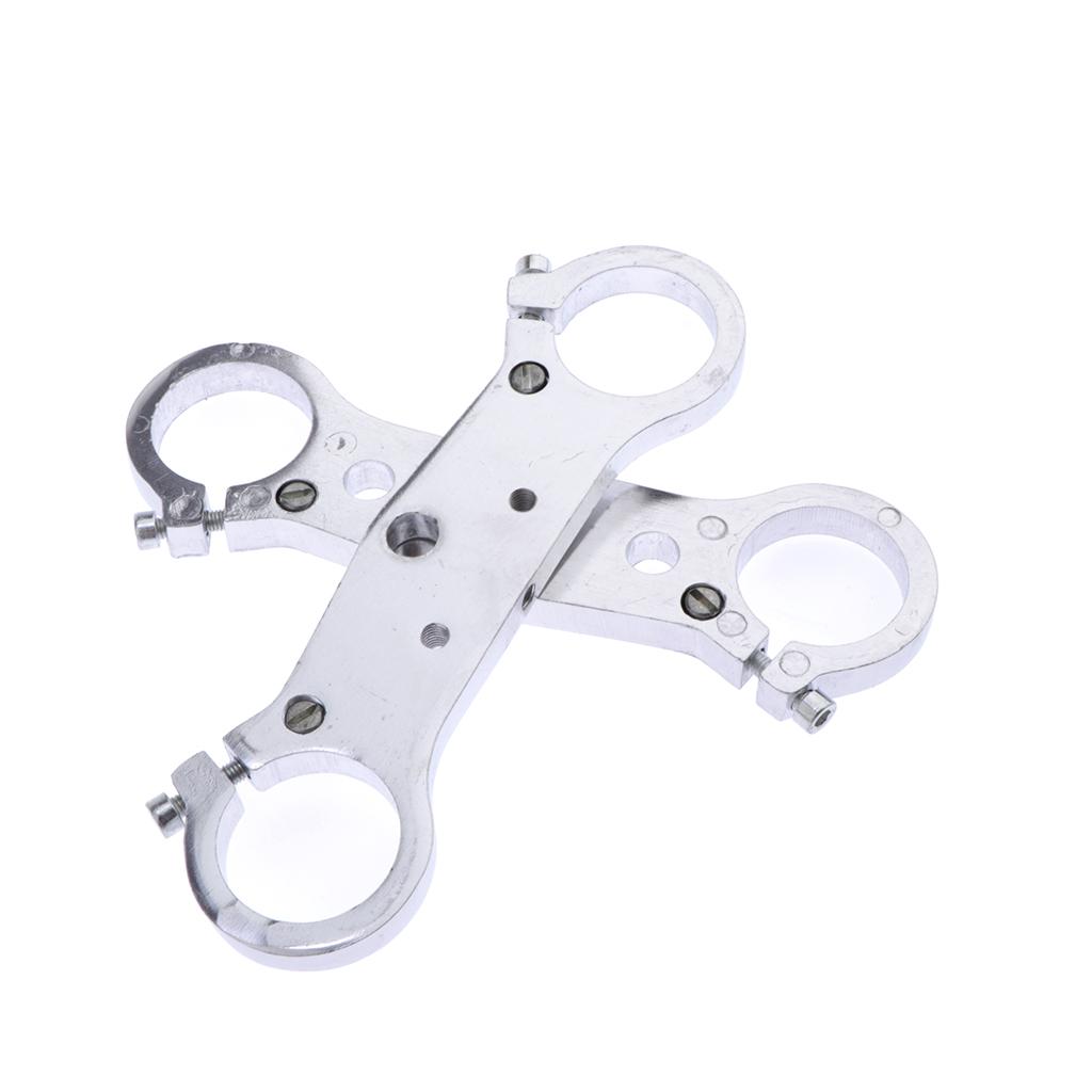 WDCOOL Front Upper Triple Tree Steering Stem Fork Clamp for 49cc Mini Dirt Bike