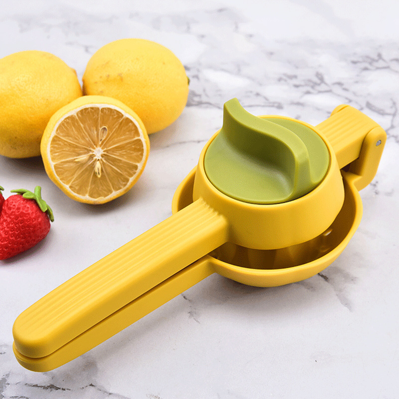 Lemon Juicer Ergonomic Handle Handheld Rotatable Multifunction Fruit Manual Juicer Orange Lemon Squeezer Kitchen Accessories Orange Juicer Easy
