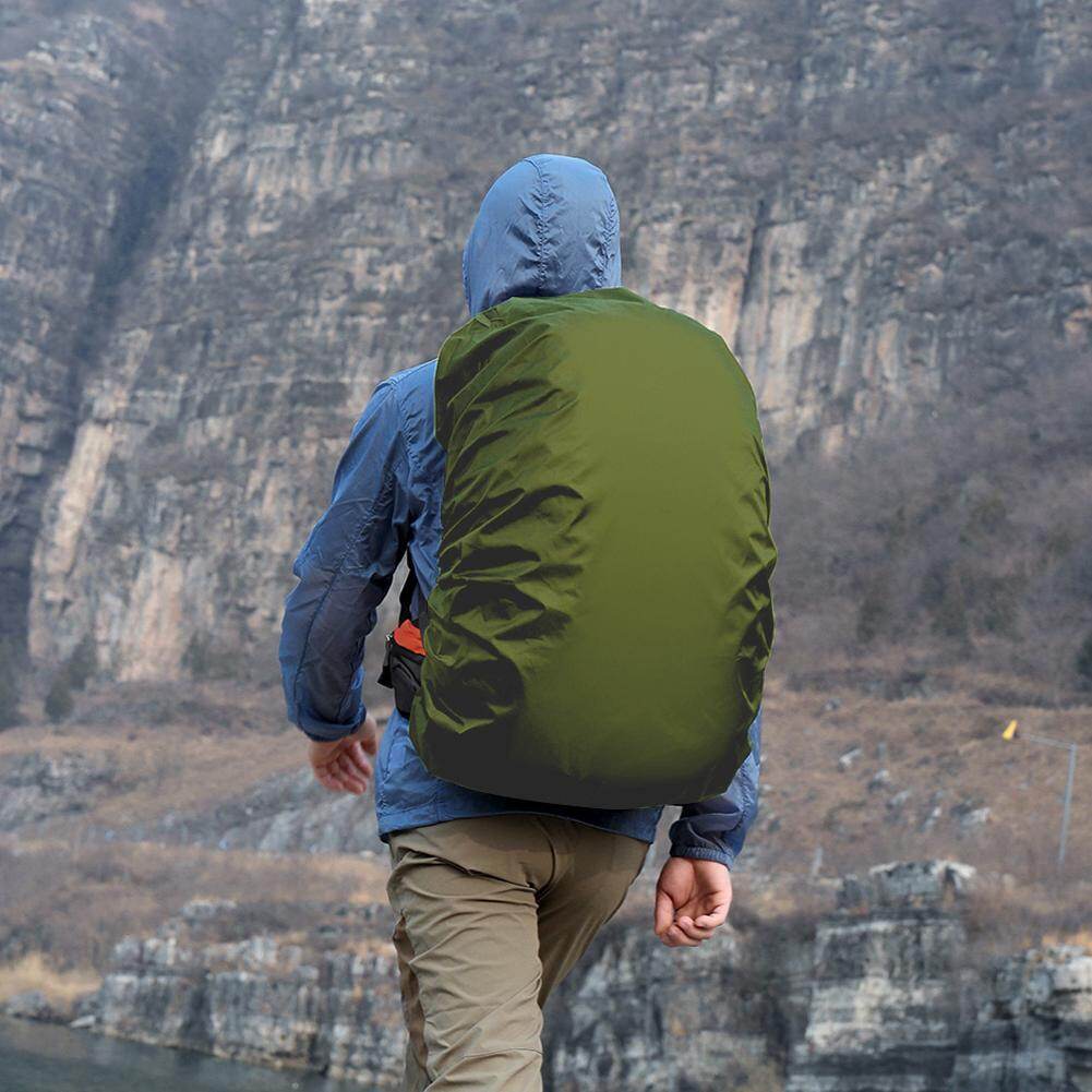 Texture Folding Waterproof Dustproof Backpack Rain Cover Shoulder Protect Outdoor Tool