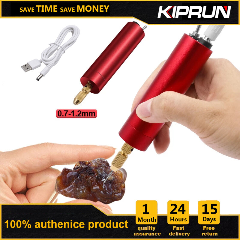 KIPRUN Máy Mài Điện Máy Khoan Cầm Tay Bộ Máy Khoan Cầm Tay Tiện Dụng Mũi Khoan Xoắn Bộ Dụng Cụ Xoay Đúc Nhựa Làm Trang Sức