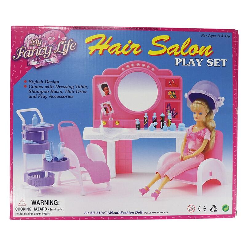 doll hair salon chair