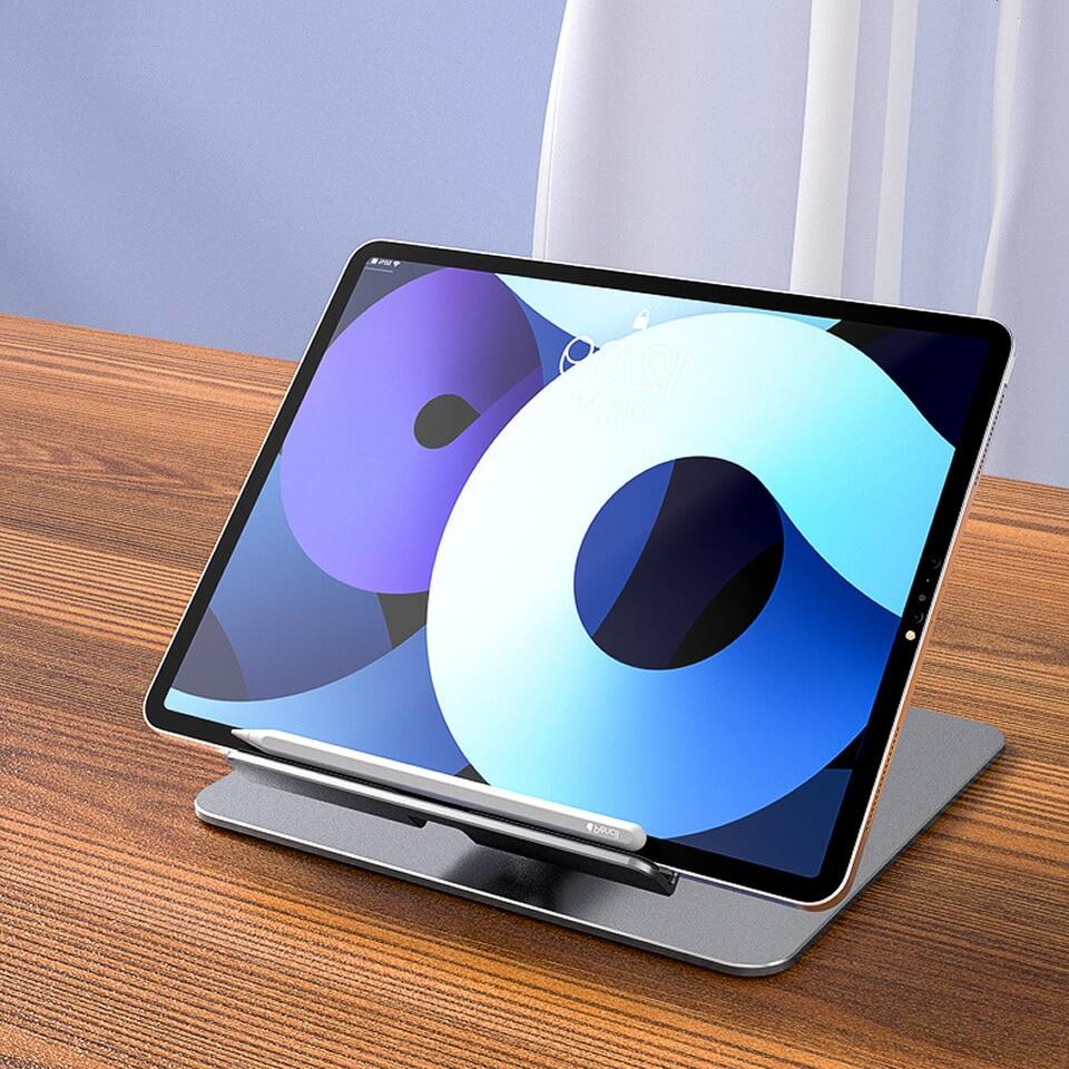 Zeallion Giá Đỡ Máy Tính Bảng Giá Đỡ Gấp Gọn Có Thể Điều Chỉnh Để Bàn Cho IPad Macbook Samsung Xiaomi Huawei Giá Đỡ Máy Tính Bảng