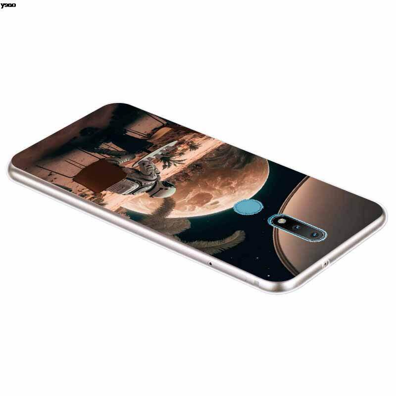Ốp Cho Nokia 2.4 Hình Phi Hành Gia Silicon Mềm Vỏ TPU