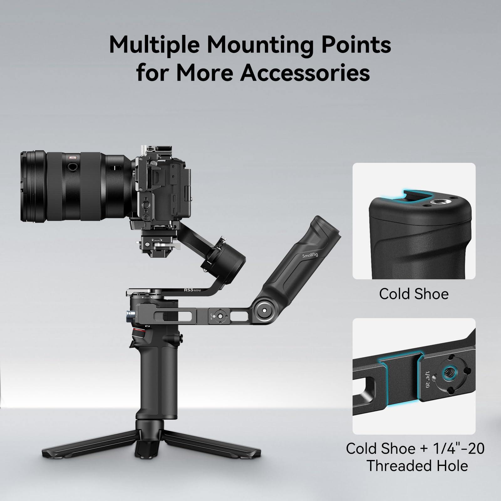 SmallRig Phụ kiện tay cầm RS4 Mini Sling Stabilizers cho DJI RS 4 Mini / RS 3 Mini 4197