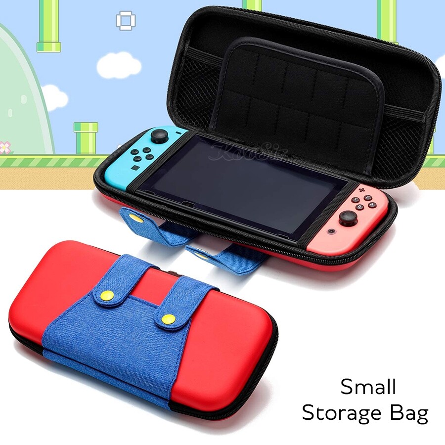 Hộp Đựng Nintendo Switch Lớn Phụ Kiện NS Hộp Đựng Máy Điều Khiển Hộp Đựng Túi Xách Tay Có Công Tắc