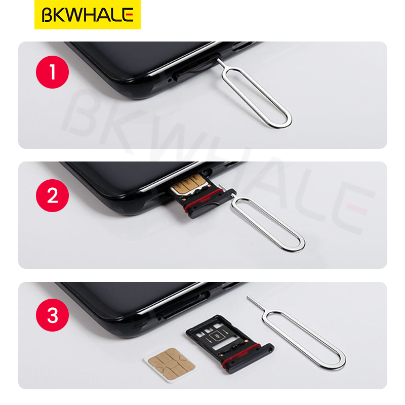 BKWHALE Slim Sim Khay Pin Pop Up Công cụ tháo gỡ Pin Opener Pop Up phù hợp với hầu hết các điện thoại thông minh