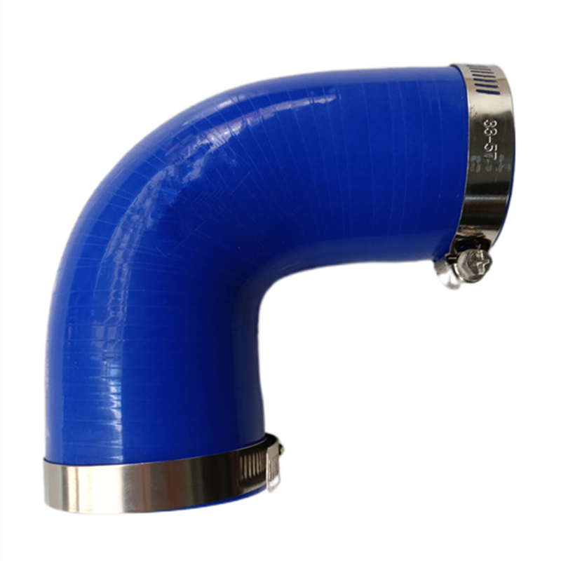 Mofe 51mm to 57mm/60mm/63mm/70mm/76mm silicone 90 degree elbow reduce hose blue fast delivery