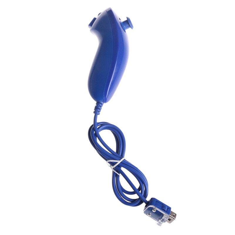 Nunchuck Nunchuk Video Game Controller Remote For Nintendo Wii Console 5 Colors