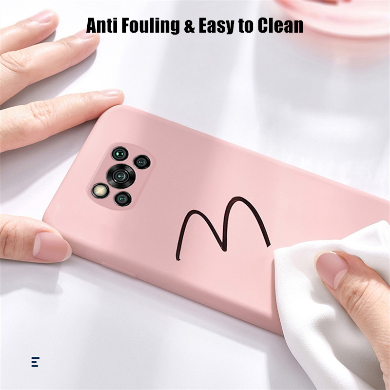 ROAZIC Dành Cho Ốp NFC Xiaomi Mi POCO X3 Ốp Điện Thoại Silicon Lỏng Mềm Ốp Lưng Sang Trọng Chống Sốc Bảo Vệ Máy Ảnh