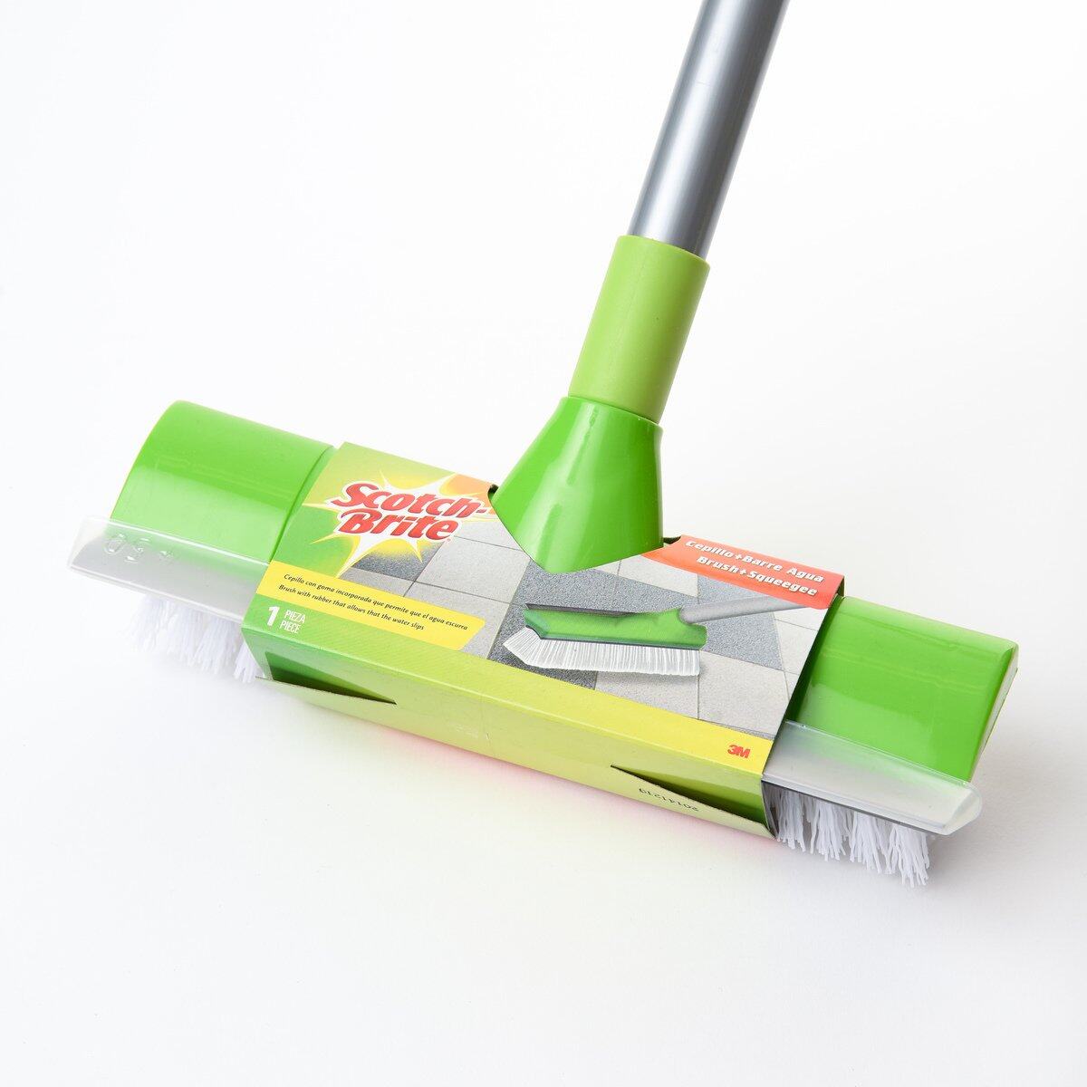 3M Scotch Brite Floor Brush and Squeegee (1 Pc/Pack) 3M™ ScotchBrite
