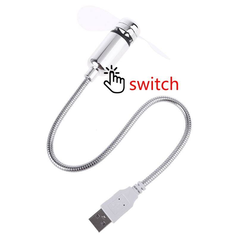 Quạt Làm Mát USB Linh Hoạt Tiết Kiệm Năng Lượng Có Công Tắc Dành Cho Máy Tính Xách Tay Máy Tính Xách Tay