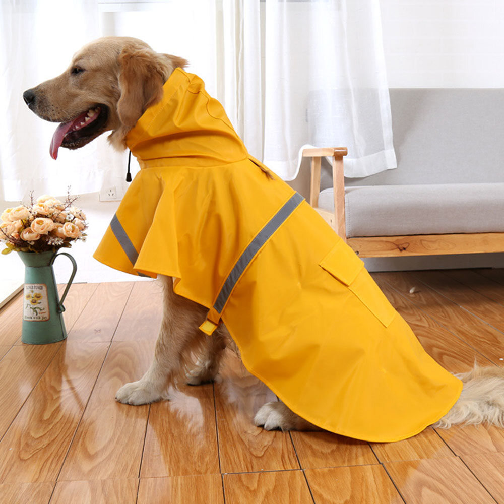Pet Raincoat Dog Raincoat Labrador 