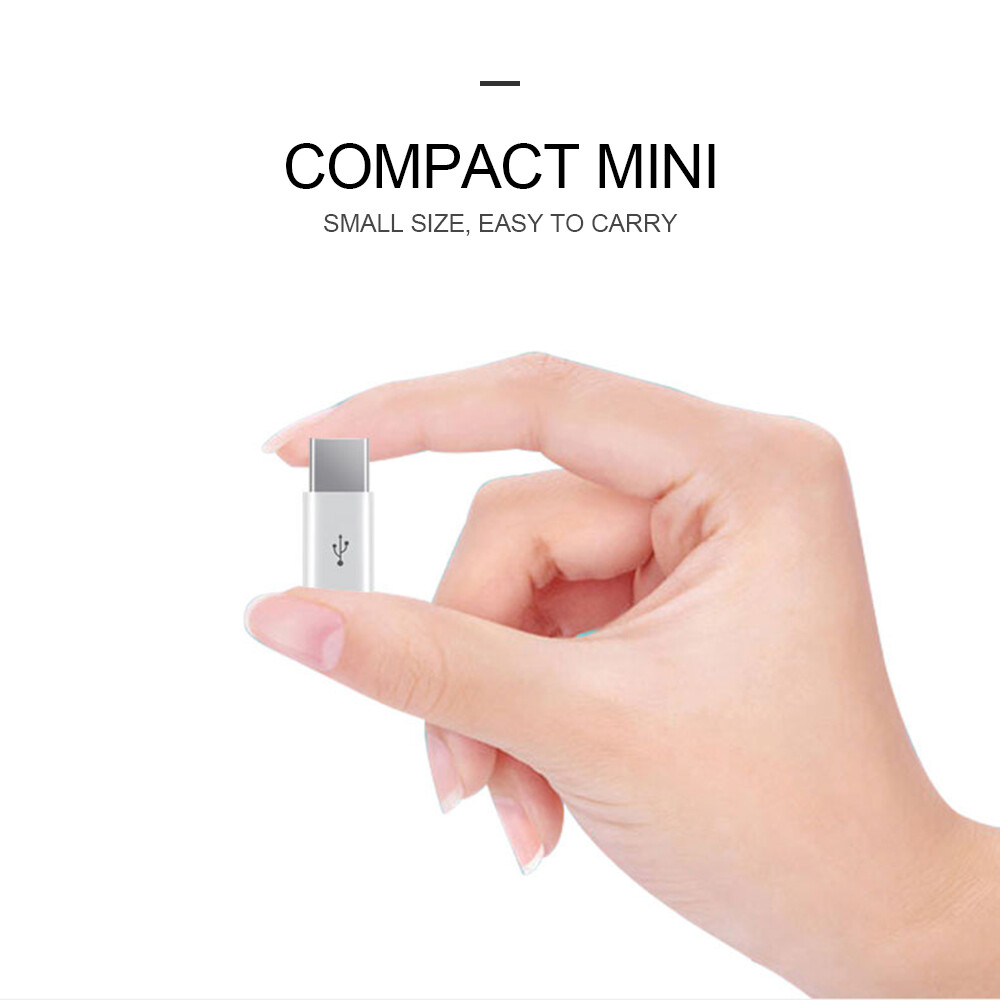 EL Stysle-Bộ Chuyển Đổi Từ Type C Sang Micro USB Bộ Chuyển Đổi TYPE-C Điện Thoại Thông Minh Android Bộ Chia Tách Tương Thích Truyền Dữ Liệu Sạc Cho Điện Thoại