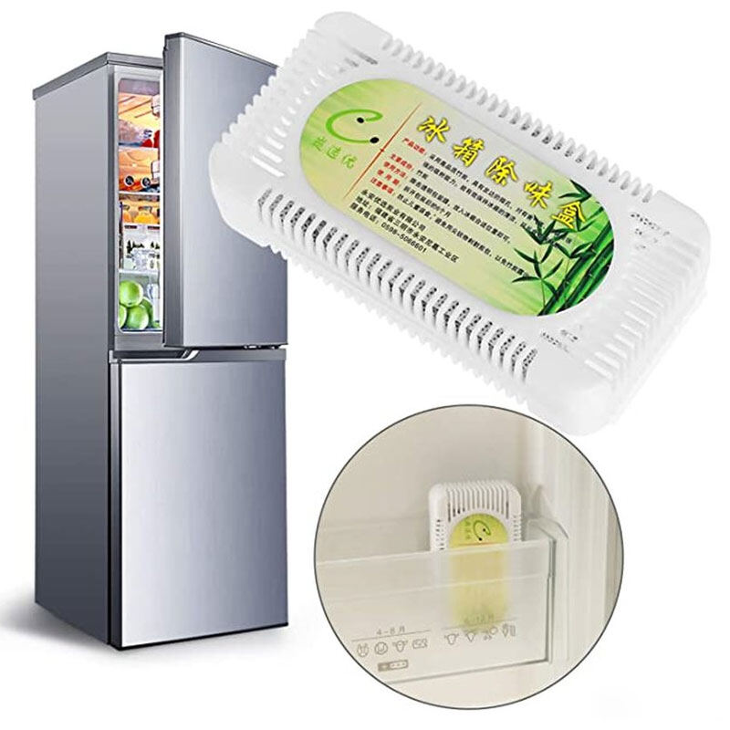 Refrigerator Deodorizer Charcoal Deodorant Natural Bamboo Activated Fridge Deodorizer Box